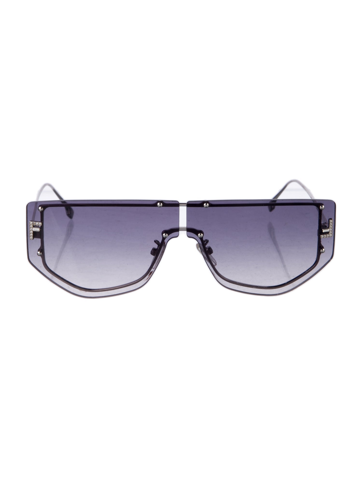 Fendi Shield Gradient Sunglasses