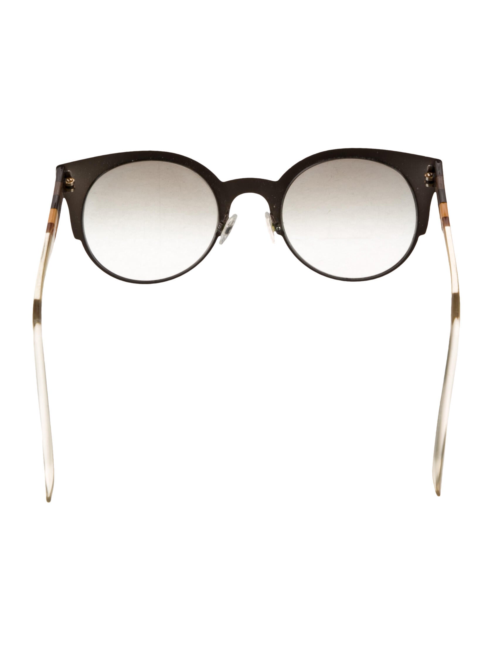 Fendi Round Gradient Sunglasses