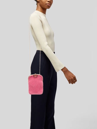 Fendi Baguette Crochet Phone Bag