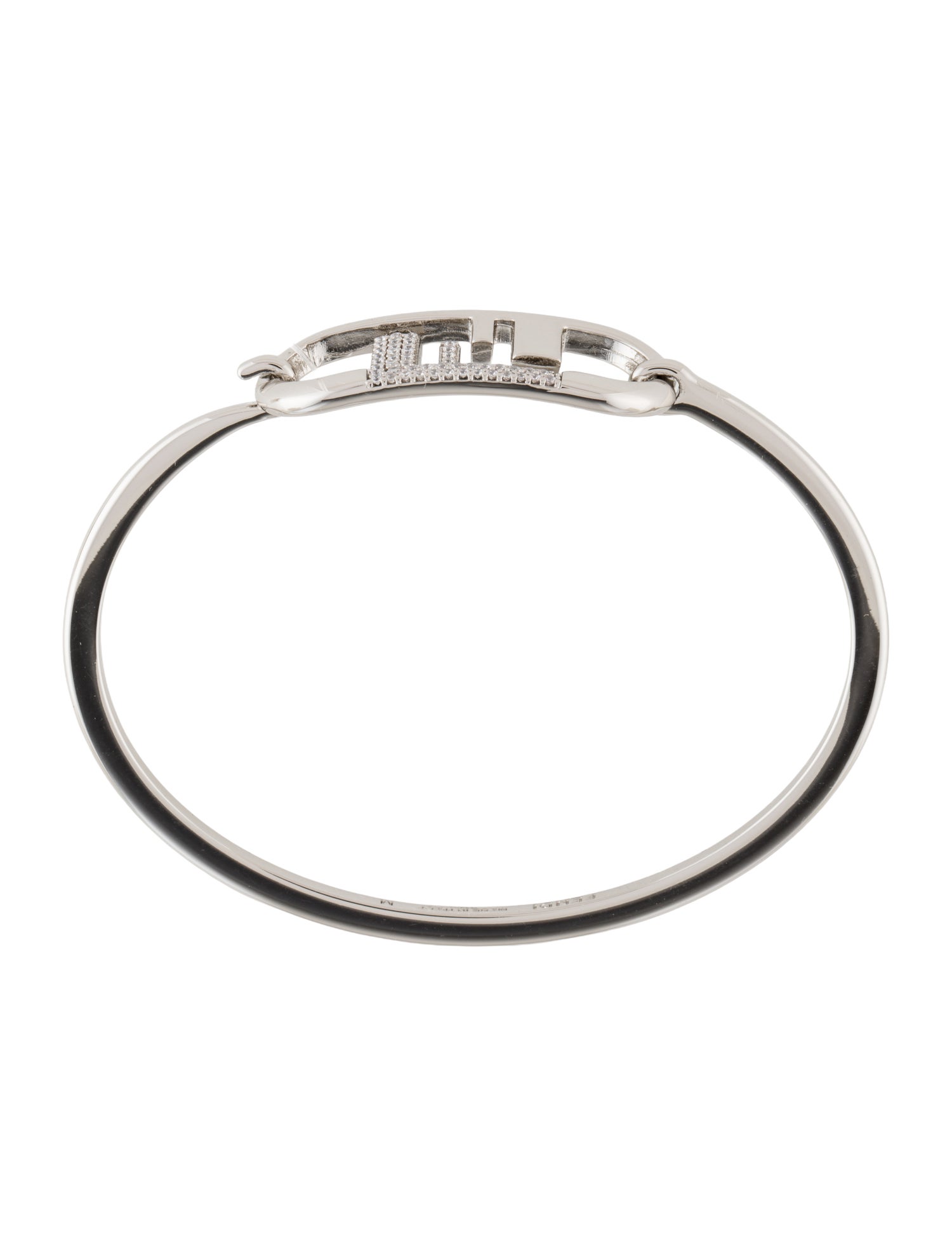 Fendi CZ O'Lock Bangle Bracelet - Bangle, Bracelets - FEN412265