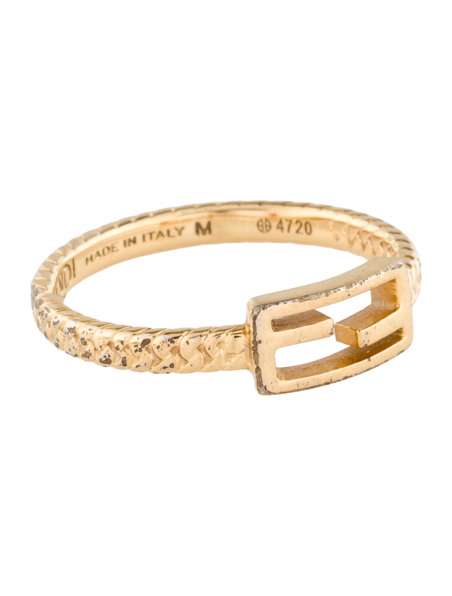 Fendi Baguette Band Ring