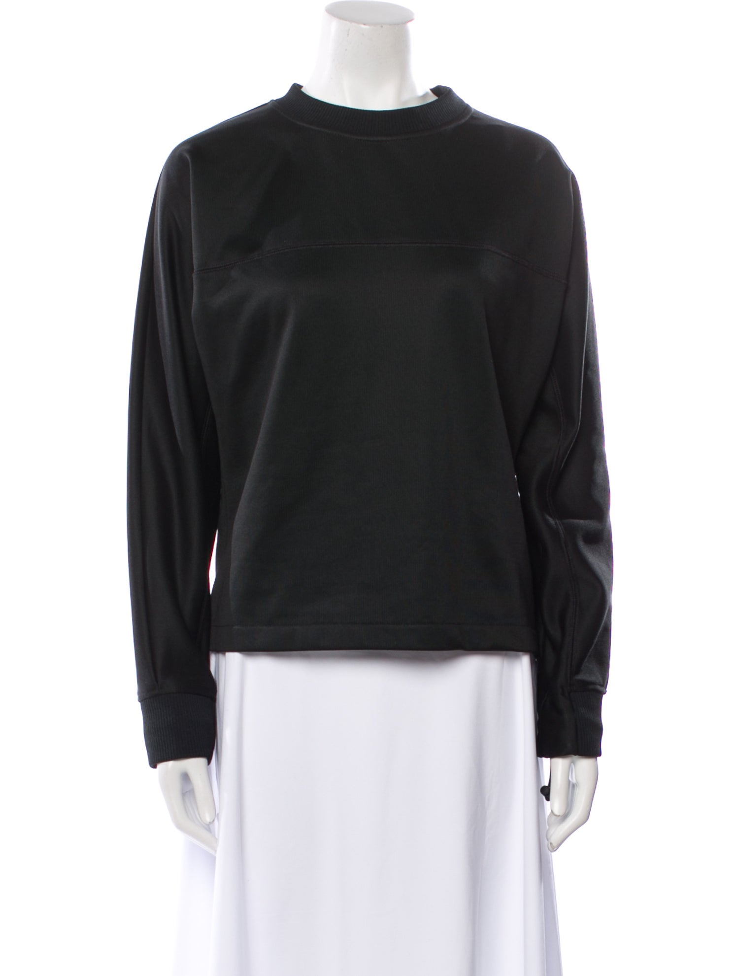 Fendi Mock Neck Long Sleeve Sweatshirt