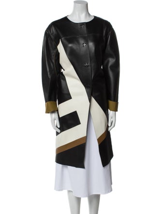 Fendi 2013 Leather Coat