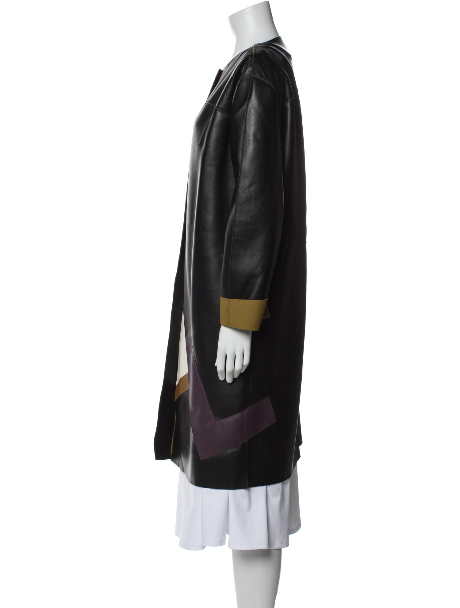 Fendi 2013 Leather Coat