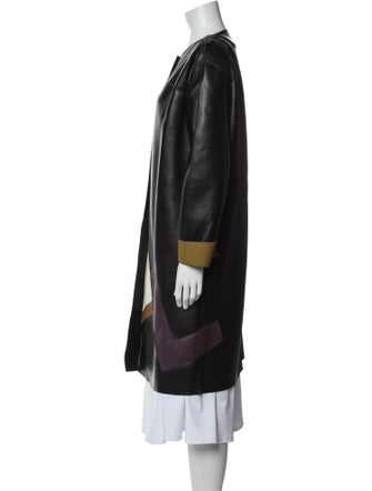 Fendi 2013 Leather Coat