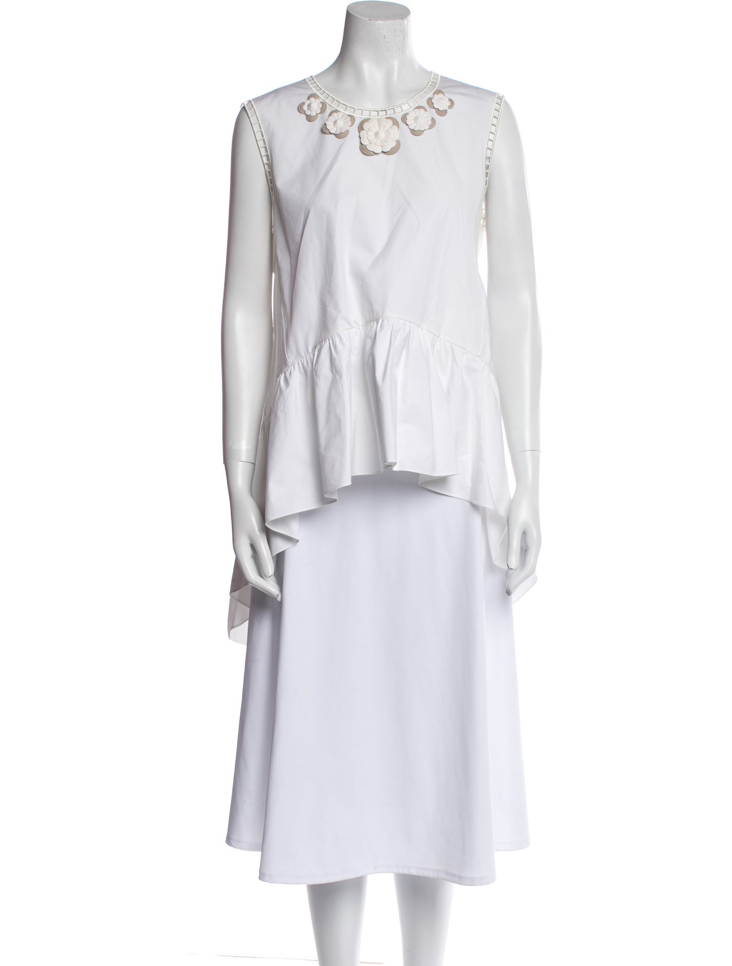 Fendi V-Neck Sleeveless Tunic