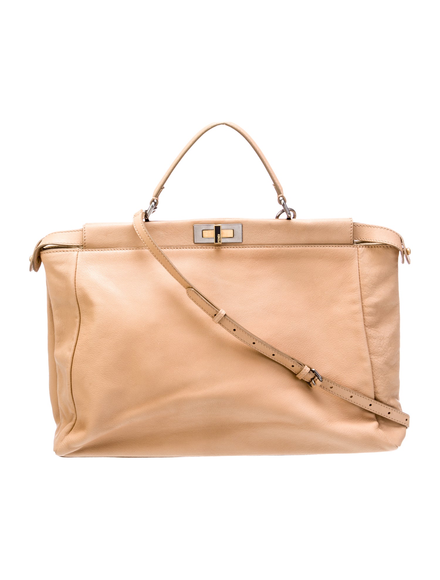 Fendi Leather Peekaboo Large Vintage