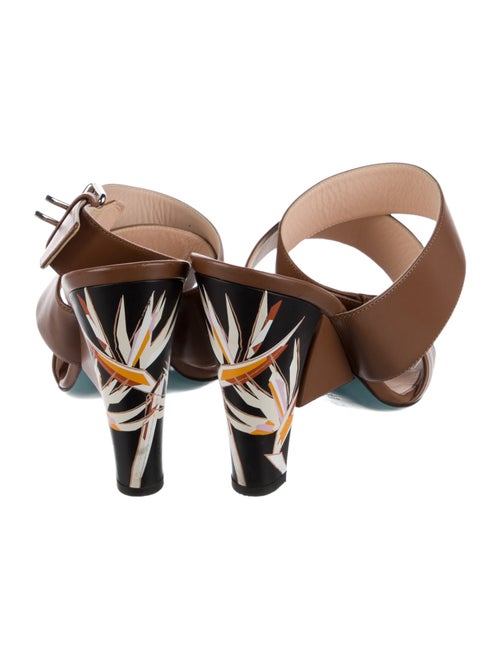 Fendi Leather Slides