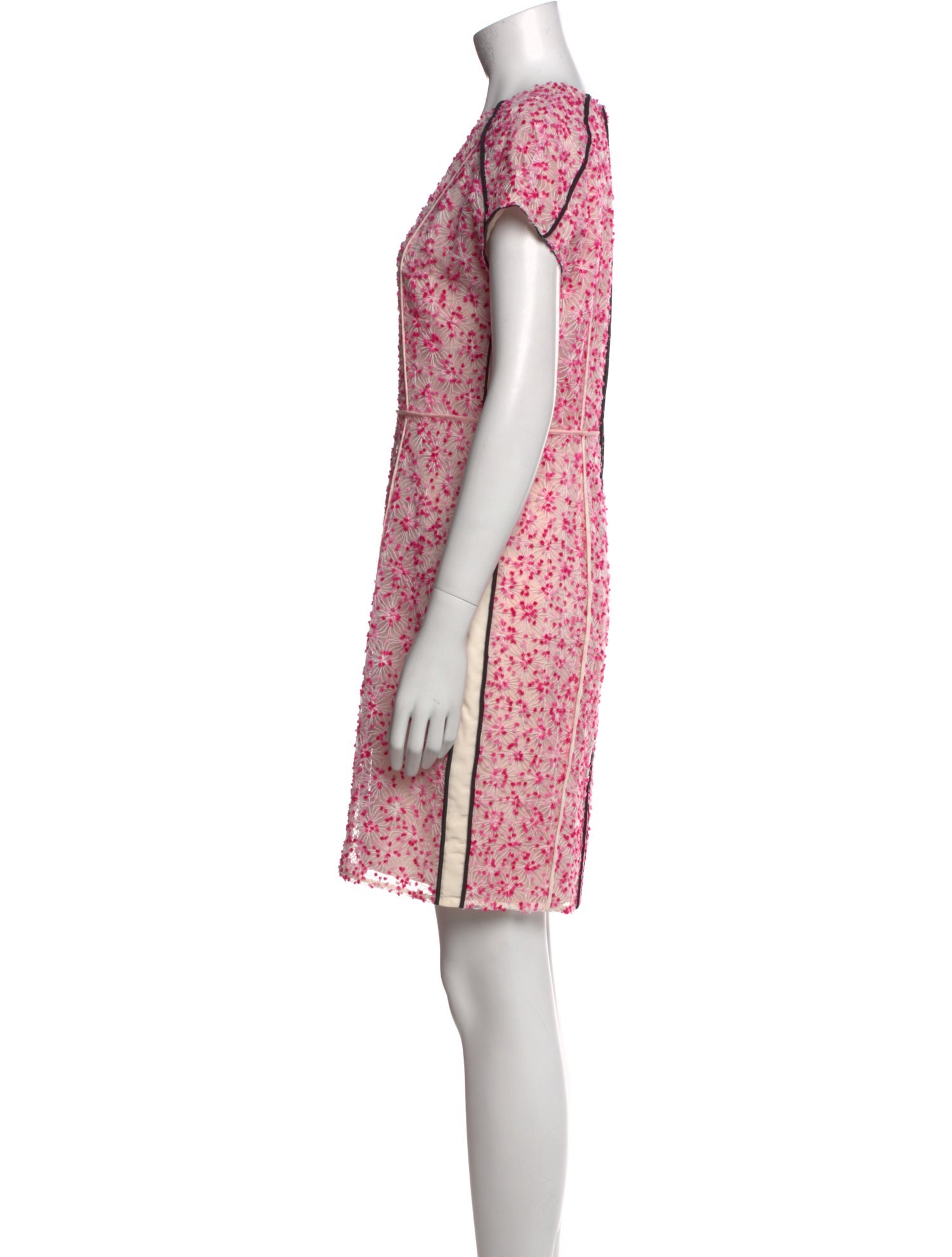 Fendi Floral Print Mini Dress