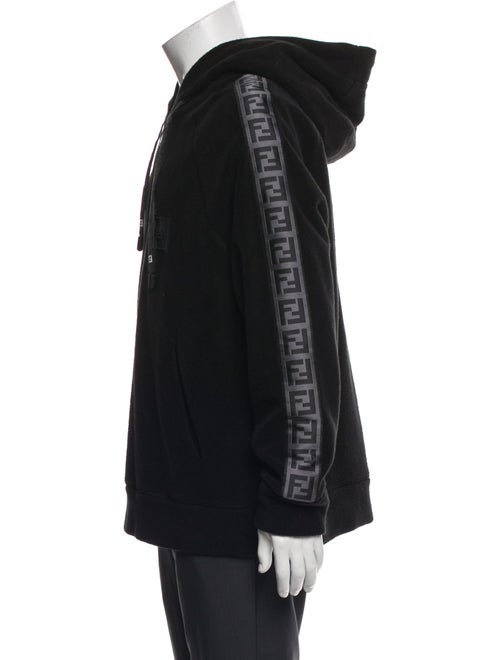 Fendi Zucca FF Logo Crew Neck Hoodie