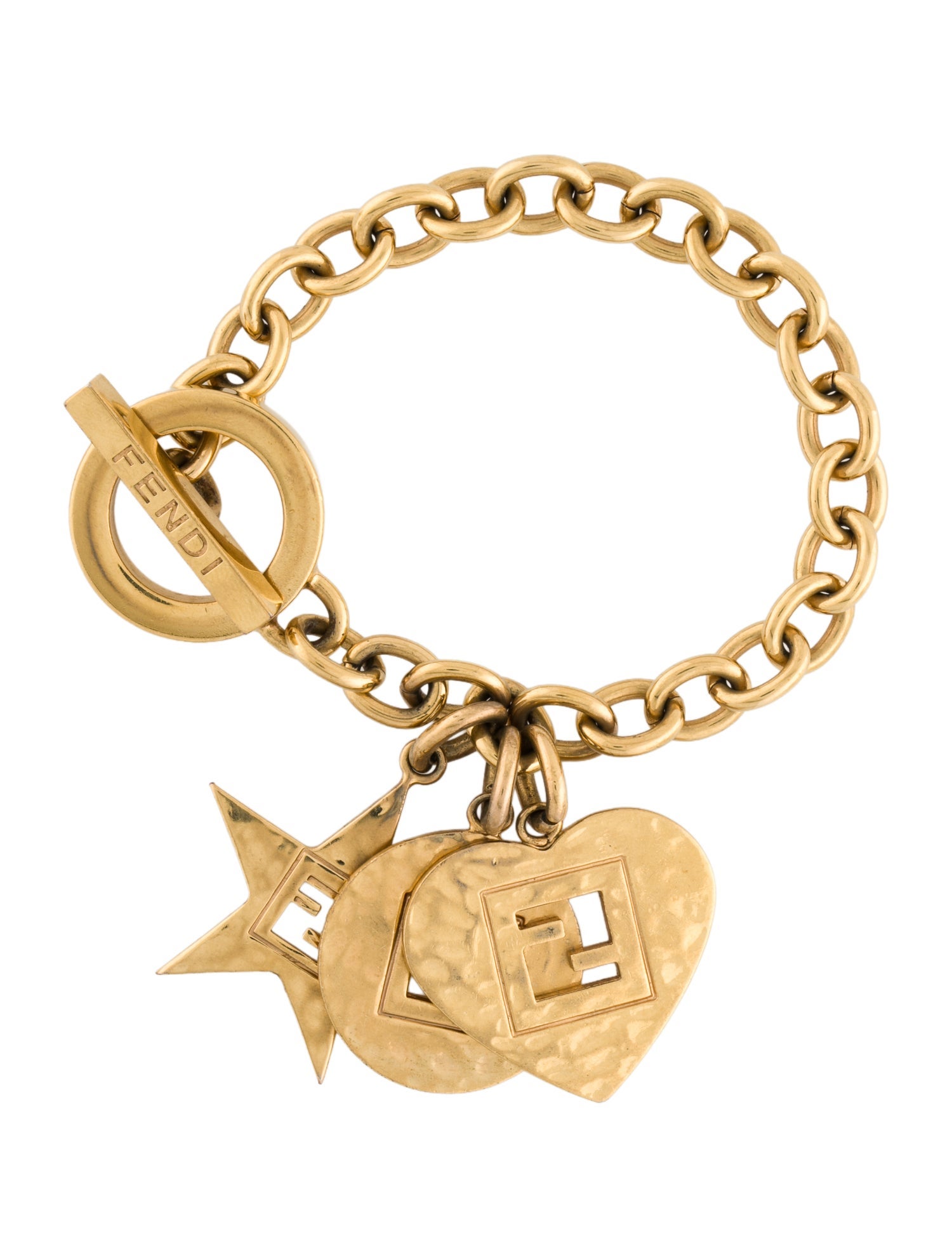 Fendi Fendi Charm Link Bracelet