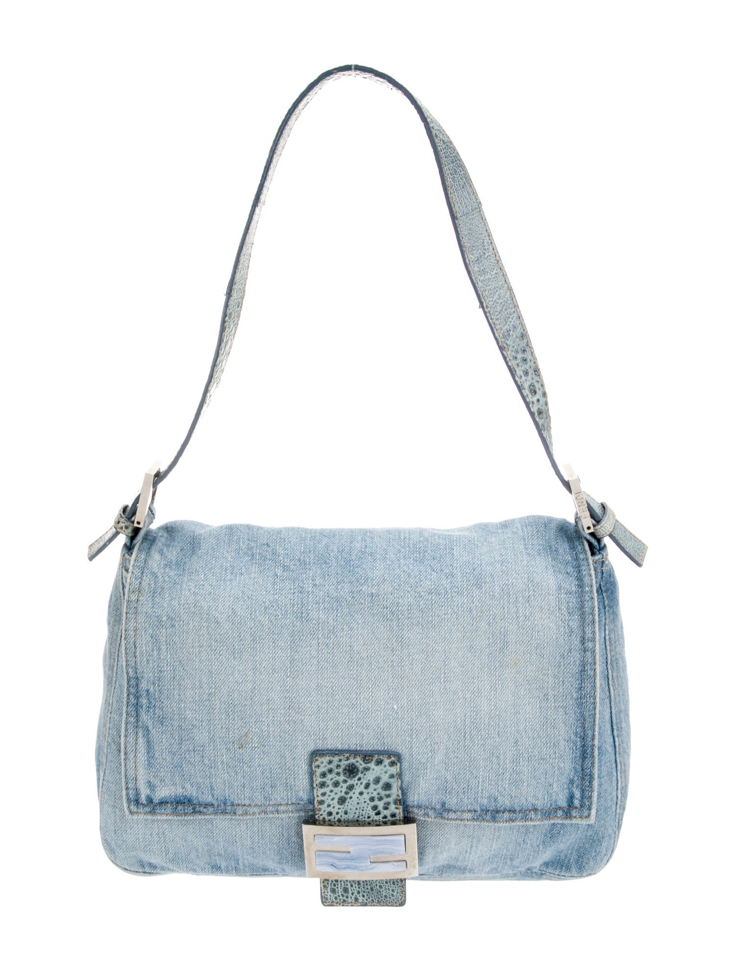 Fendi Denim Baguette