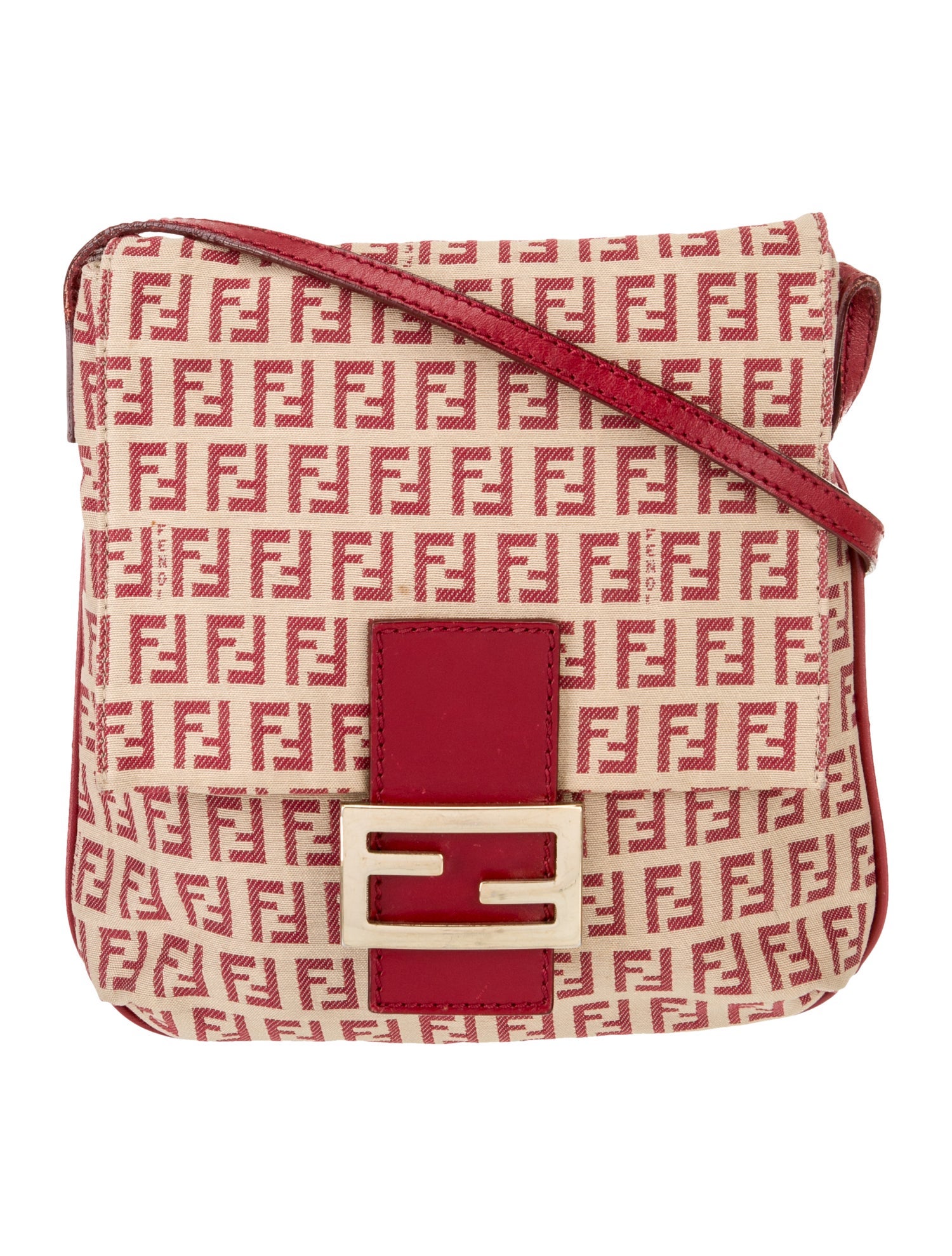 Fendi Canvas Crossbody Bag