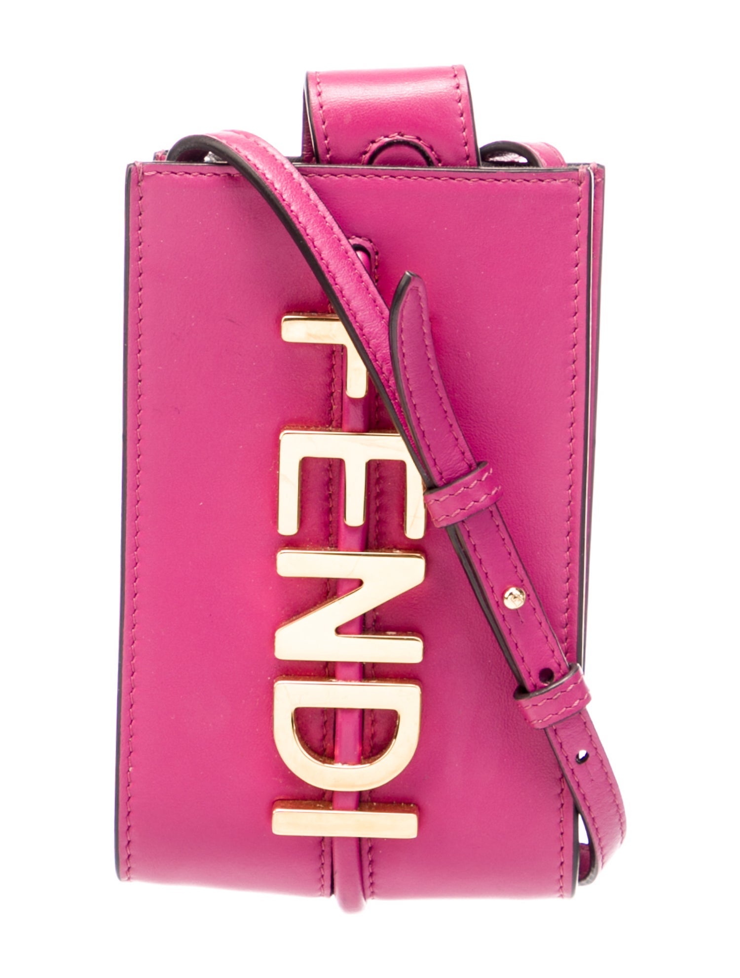 Fendi Leather Bucket Bag
