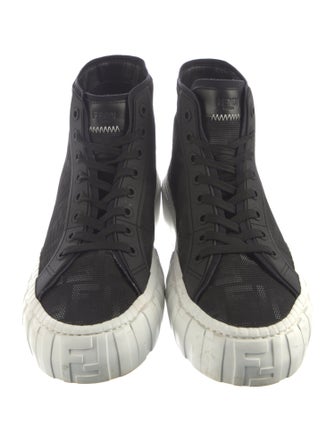 Fendi Zucca FF Logo Printed Sneakers