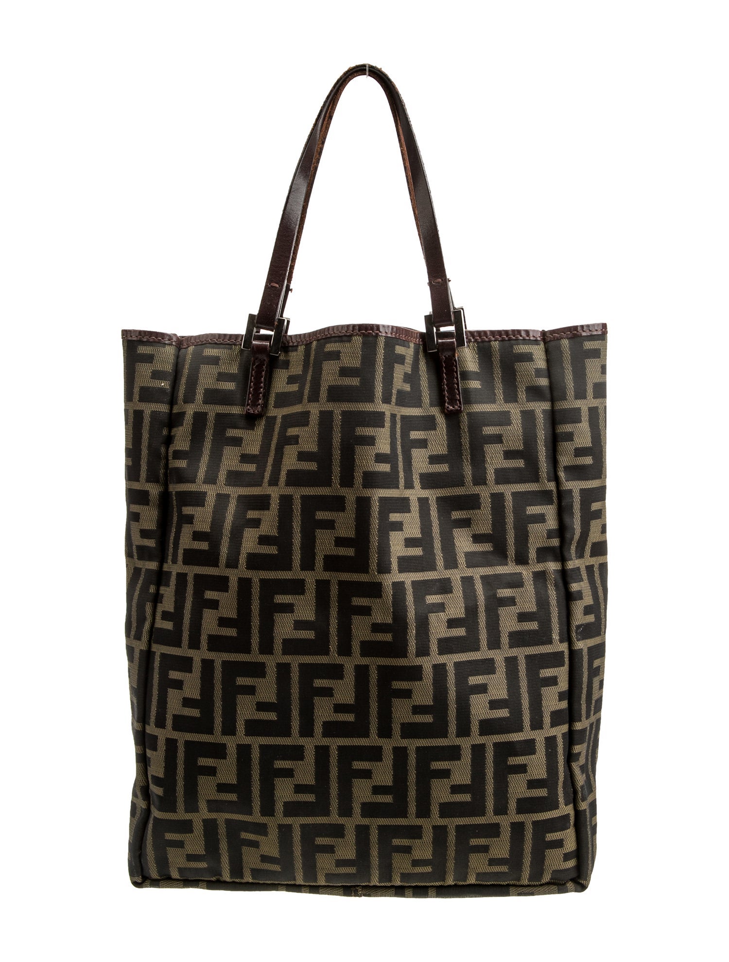 Fendi Zucca FF Top Handle Bag