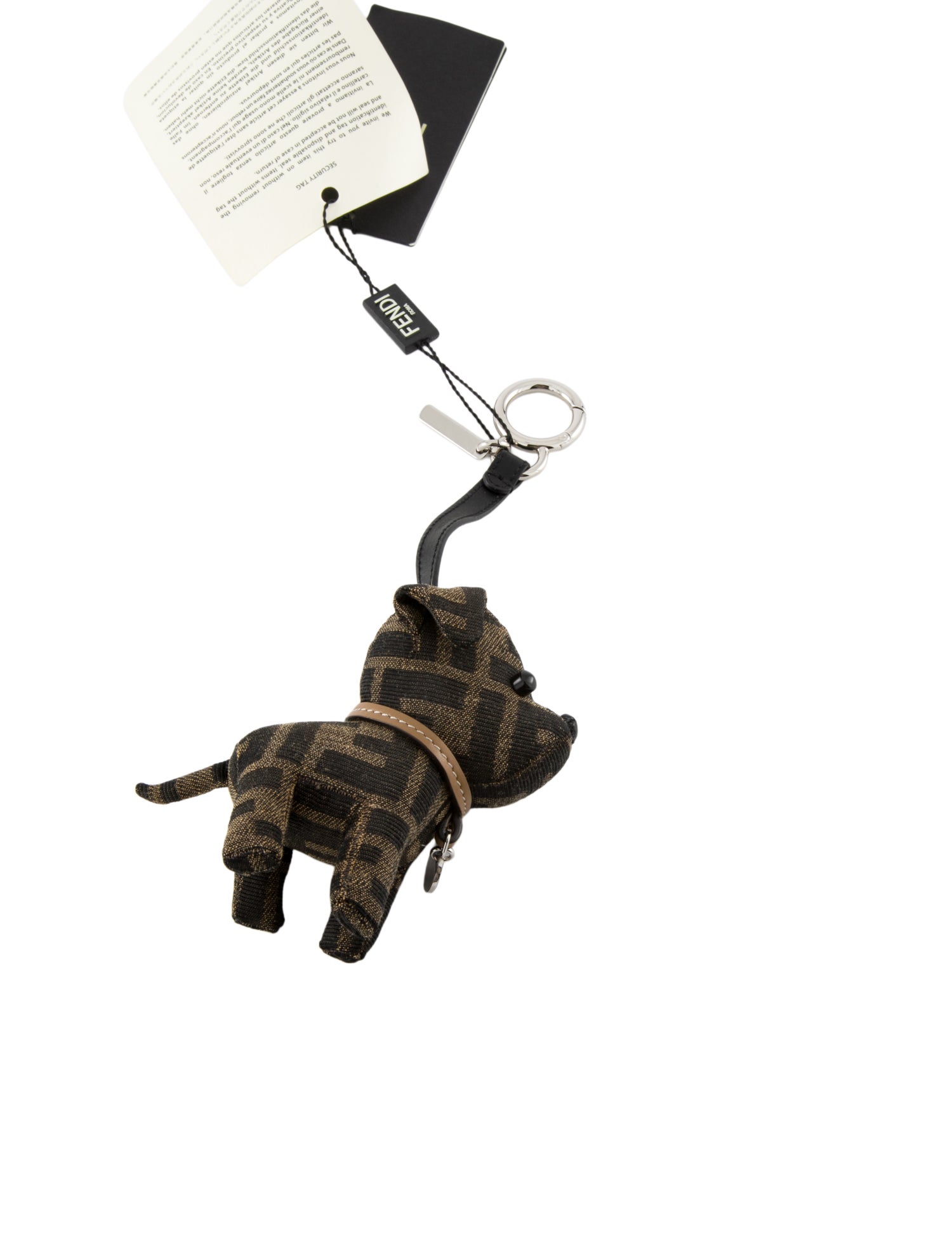 Fendi Dog keychain w/Tags
