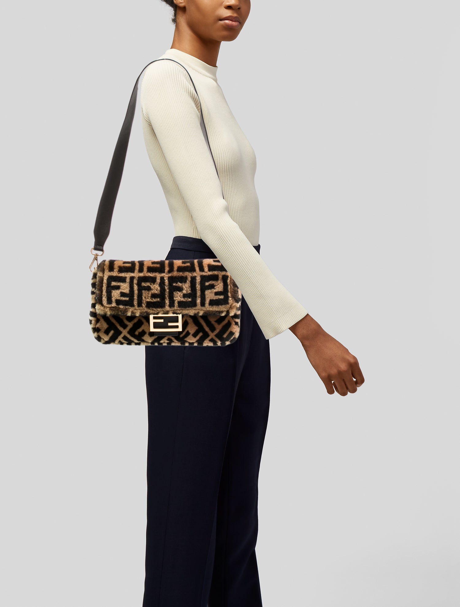 Fendi Zucca FF Baguette