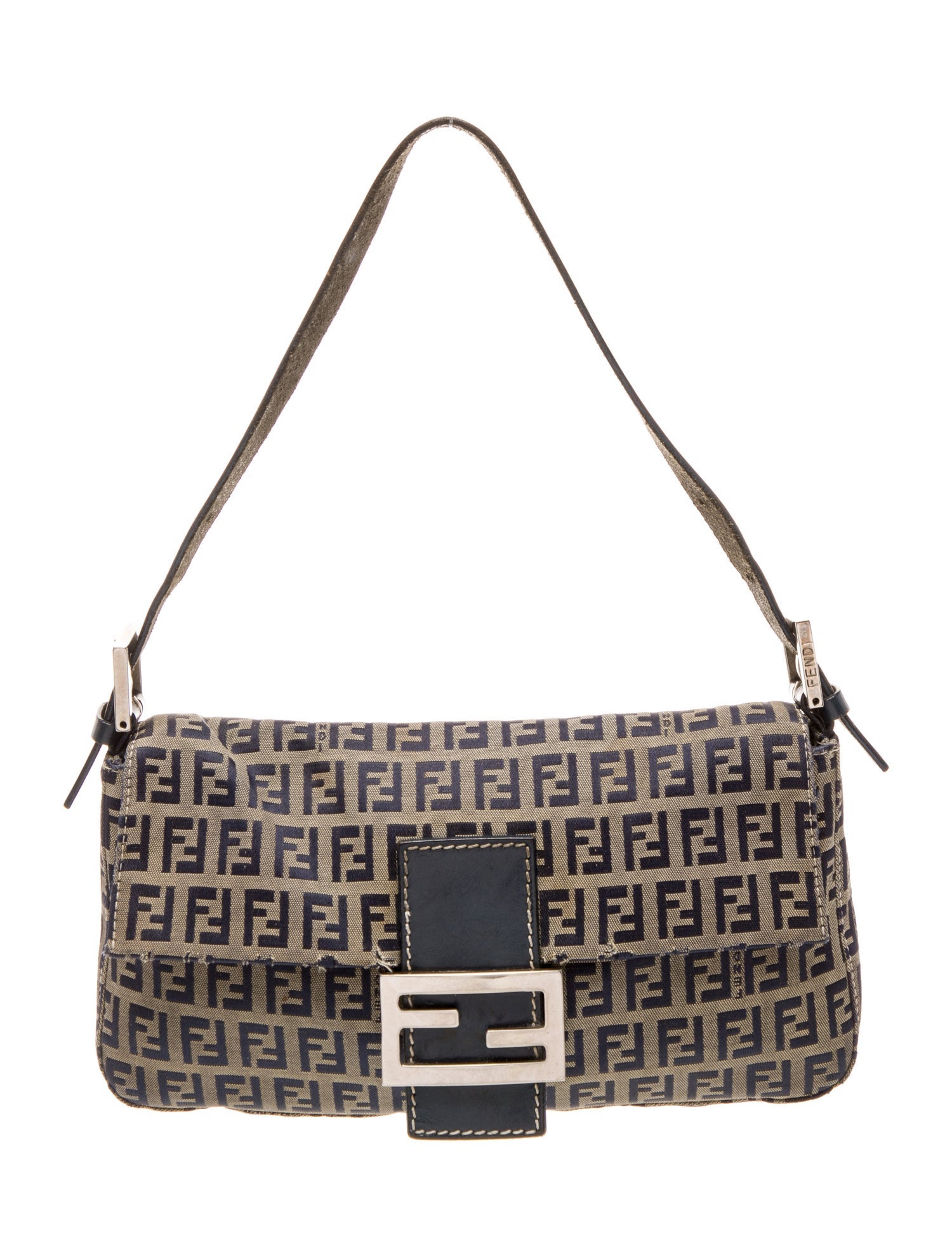 Fendi Zucchino FF Baguette Vintage