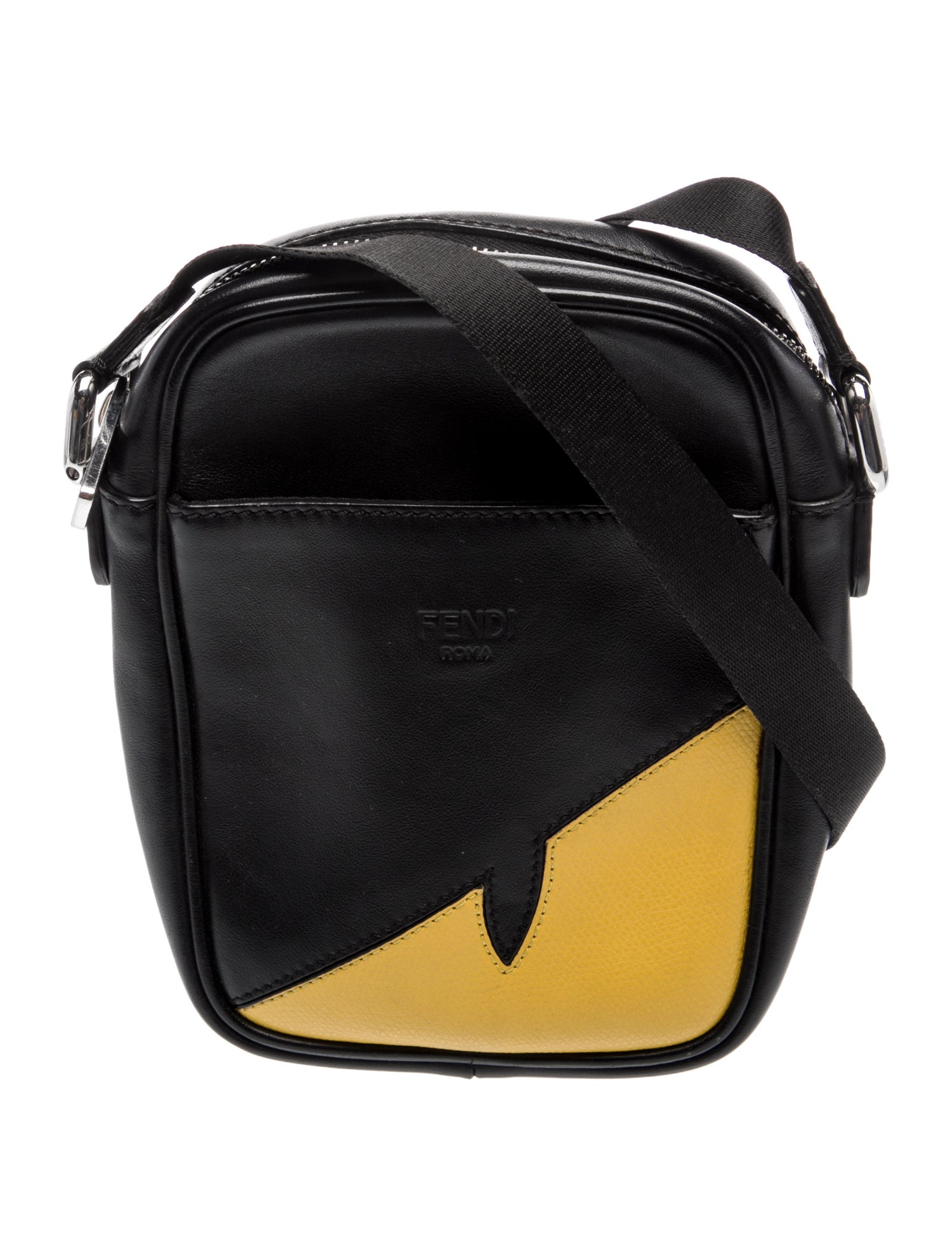 Fendi Leather Messenger Bag