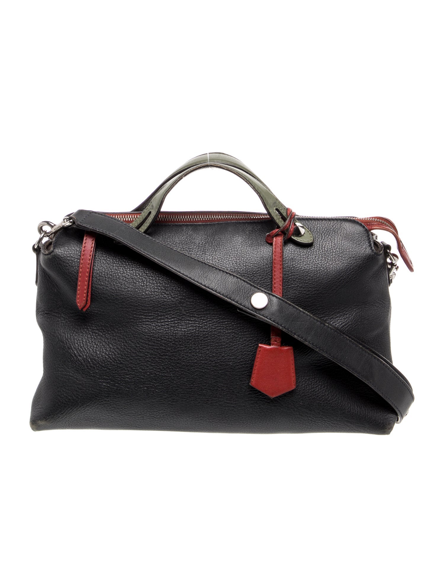 Fendi Leather Top Handle Bag