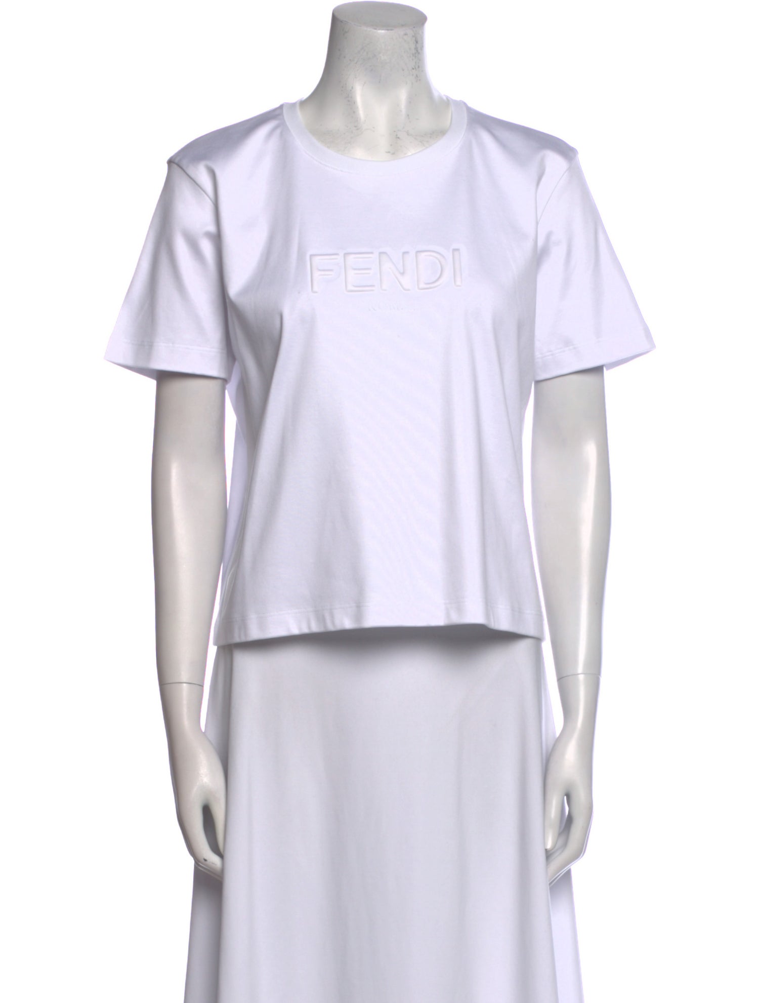 Fendi Graphic Print Crew Neck T-Shirt w/ Tags