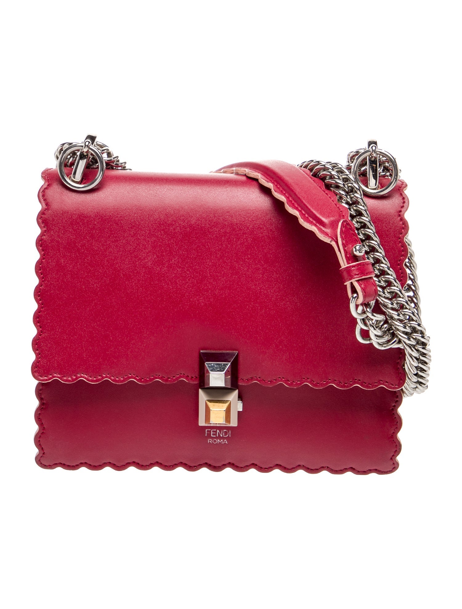 Fendi Leather Kan I Small