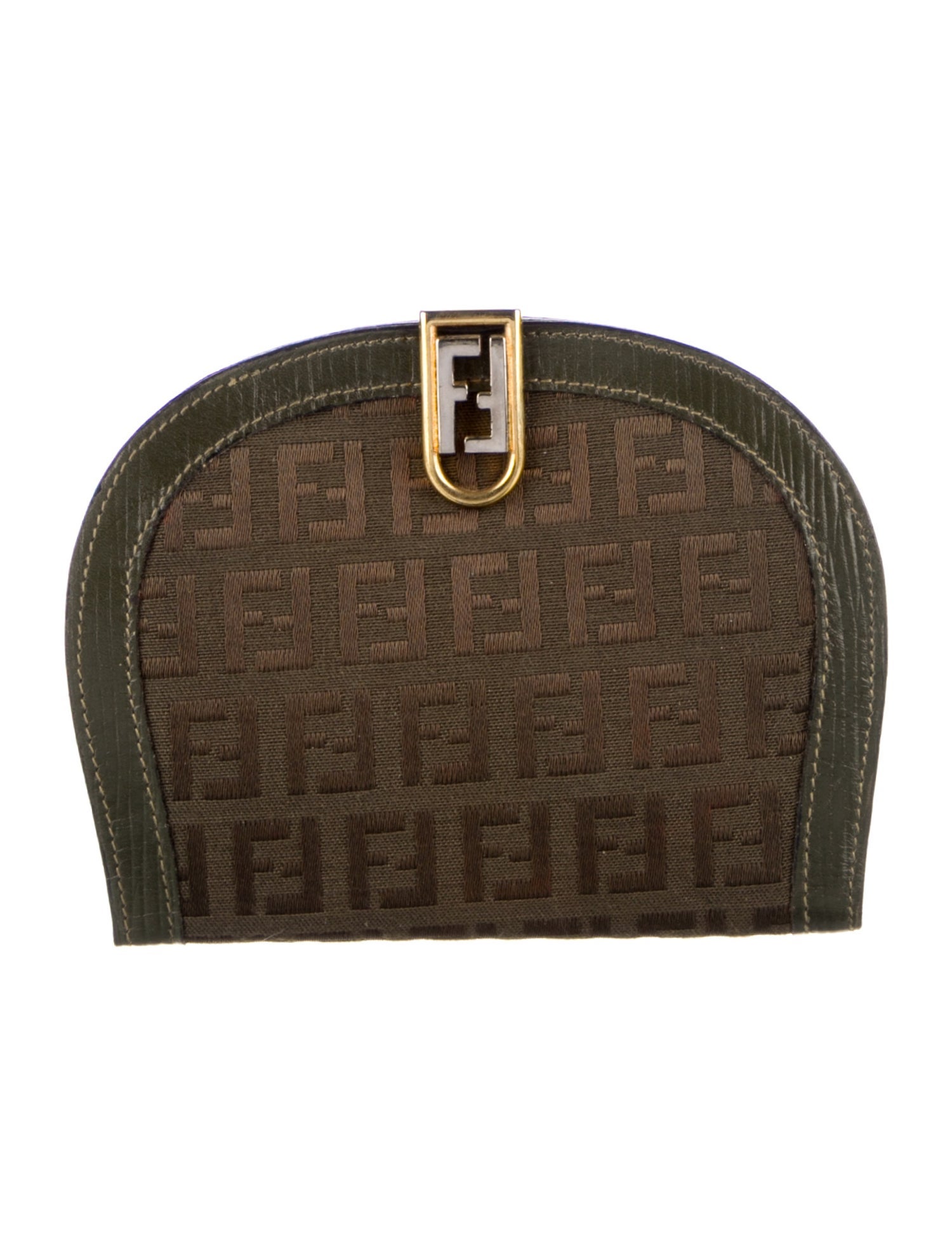 Fendi Vintage Zucca Compact Wallet