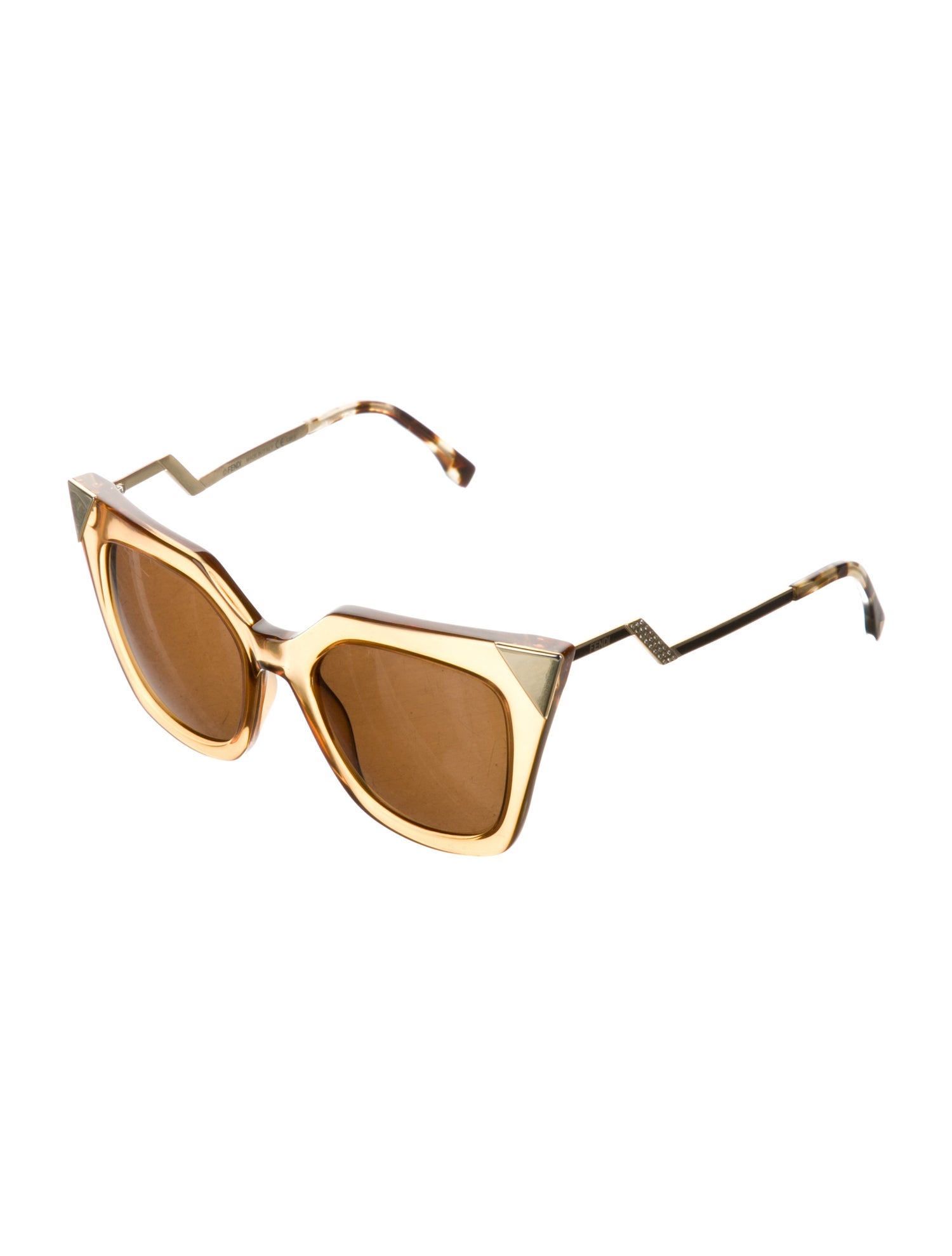 Fendi Wayfarer Tinted Sunglasses