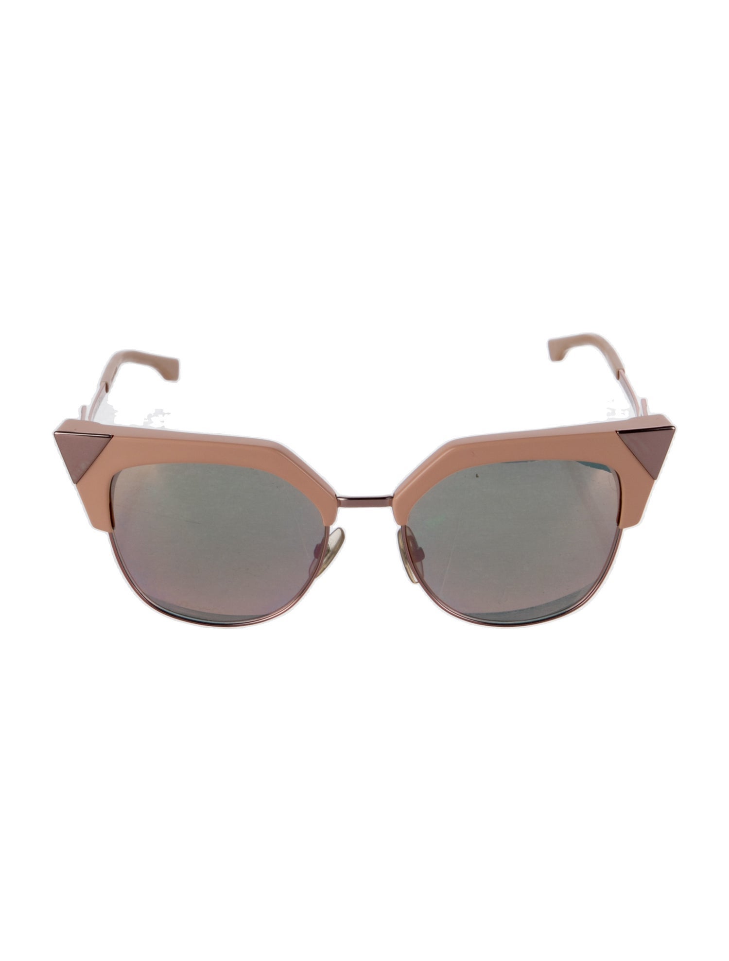 Fendi Wayfarer Mirrored Sunglasses