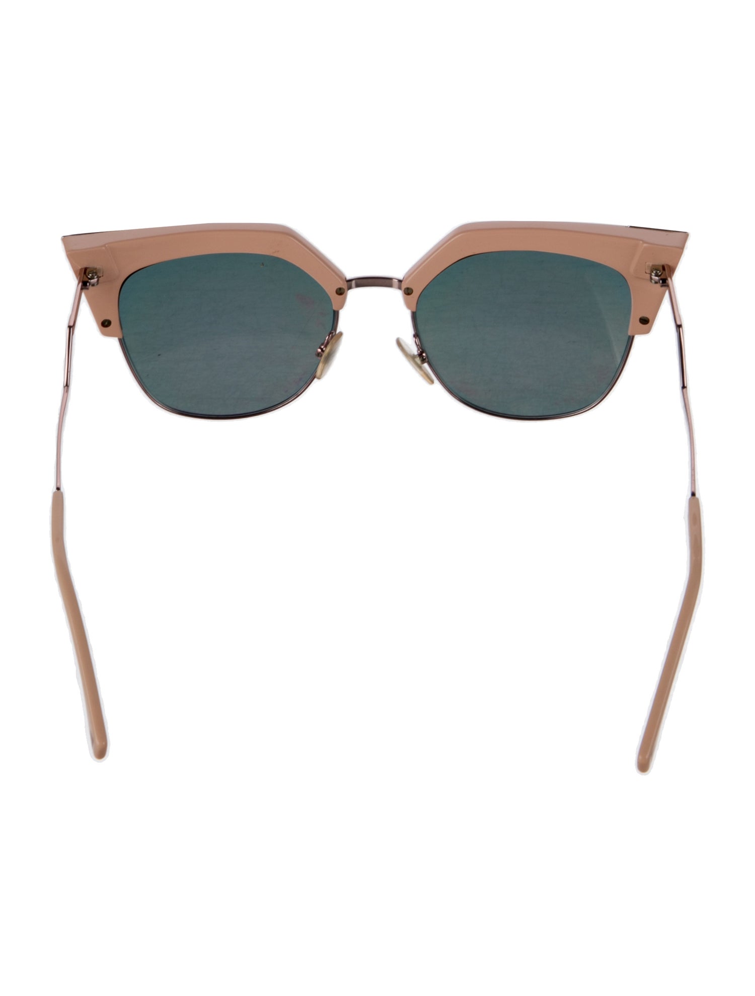 Fendi Wayfarer Mirrored Sunglasses