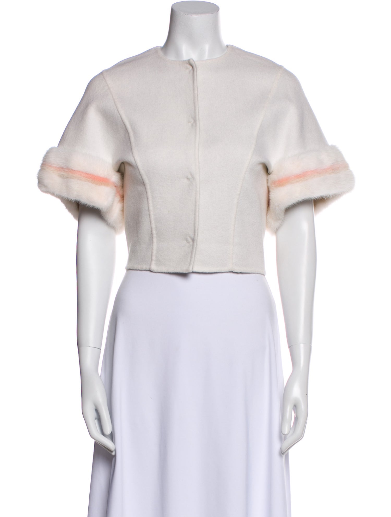 Fendi Lamb Leather Fur Jacket