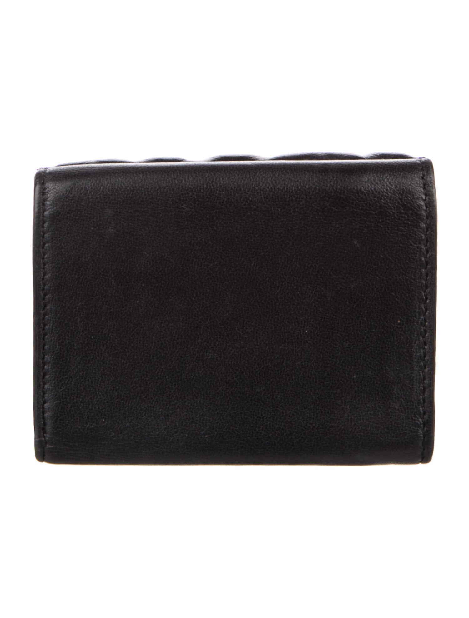 Fendi 2022 Zucca FF Logo Compact Wallet