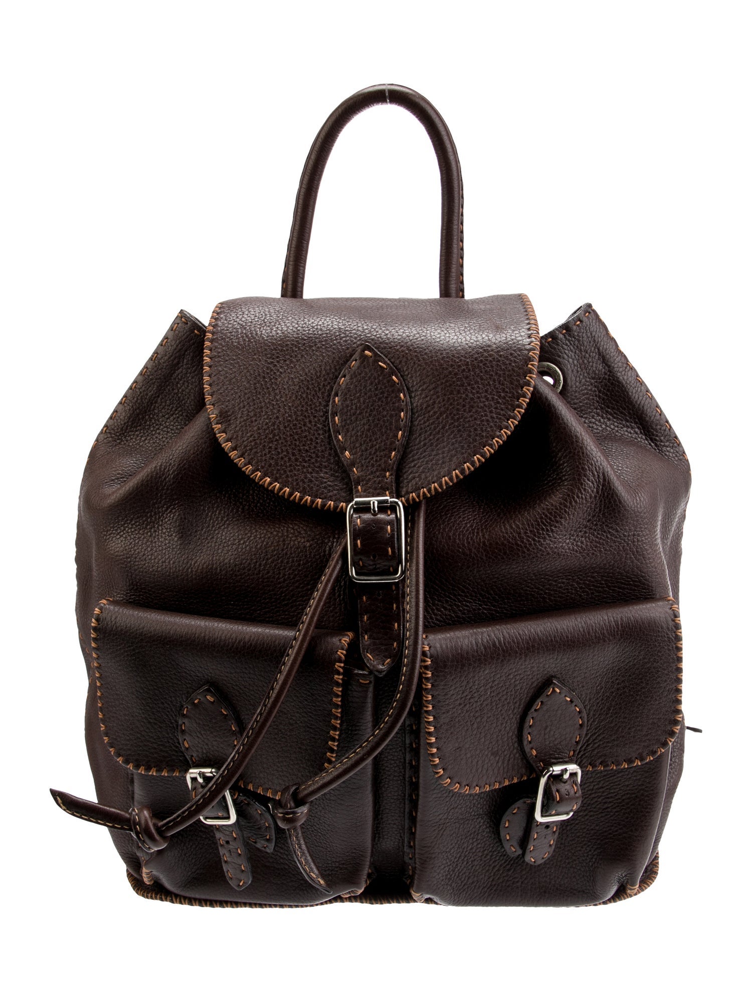 Fendi Leather Selleria Vintage