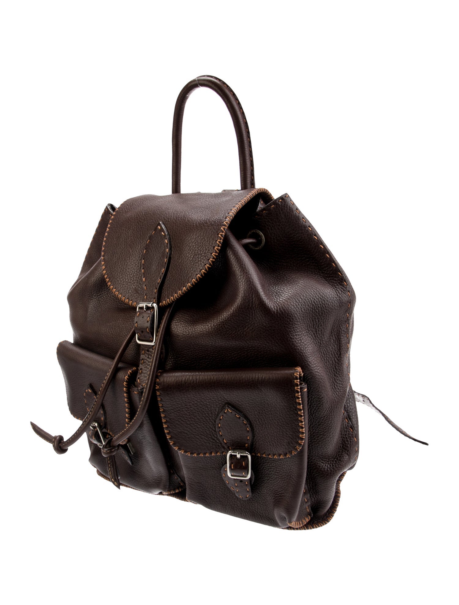 Fendi Leather Selleria Vintage