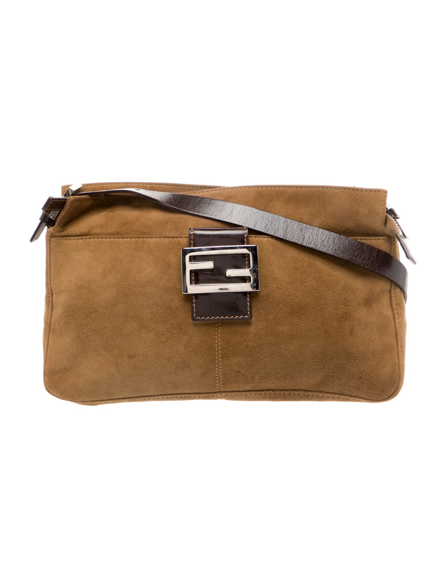 Fendi Suede Baguette