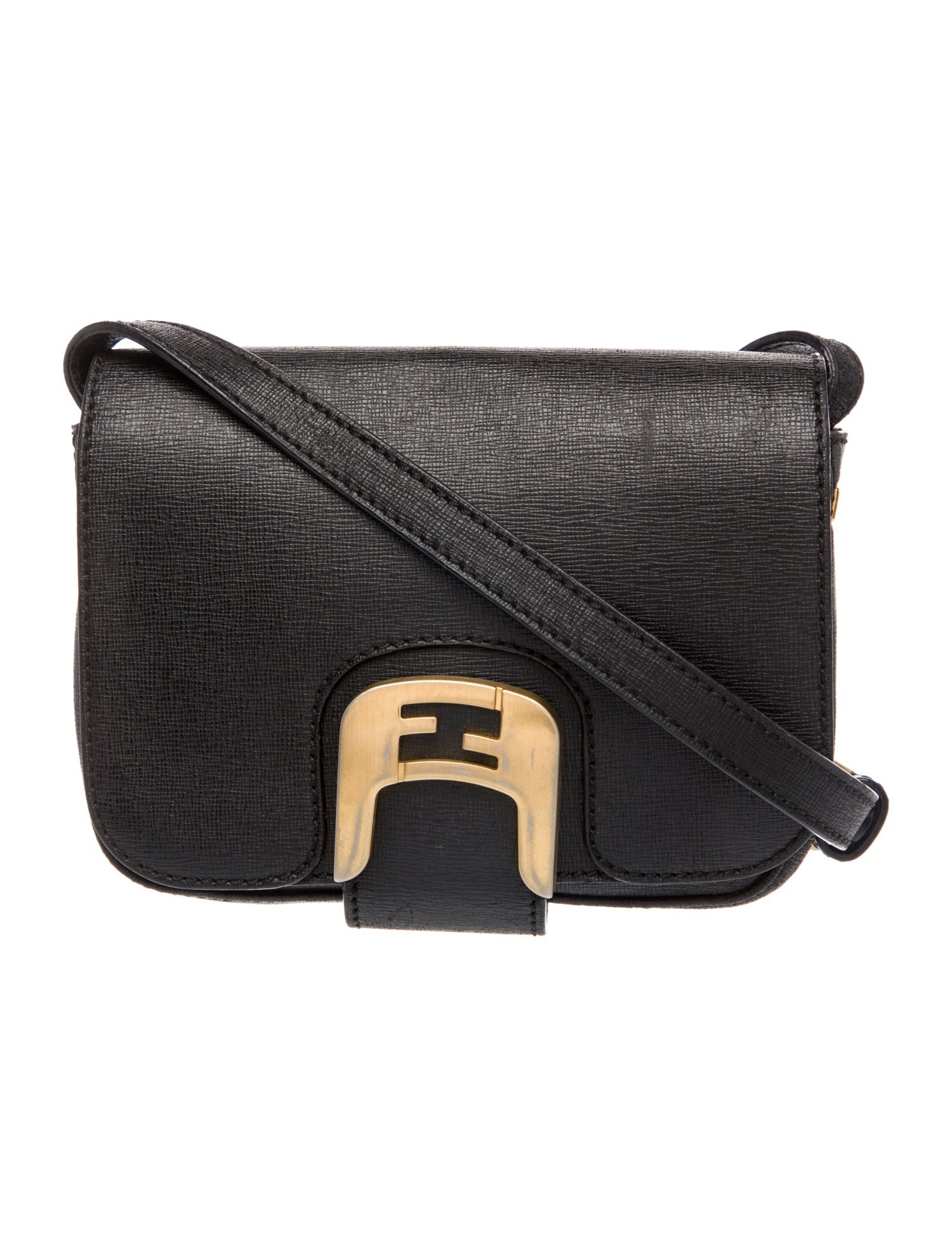 Fendi Leather Messenger Bag
