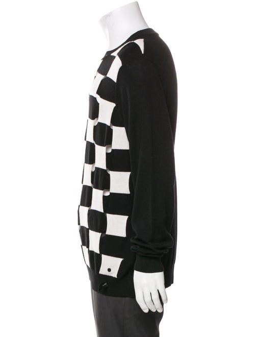 Fendi Wool Polka Dot Print Pullover