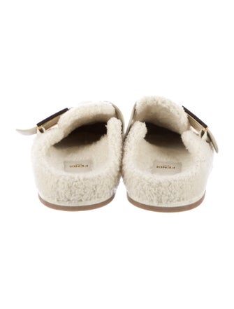 Fendi Shearling Mules
