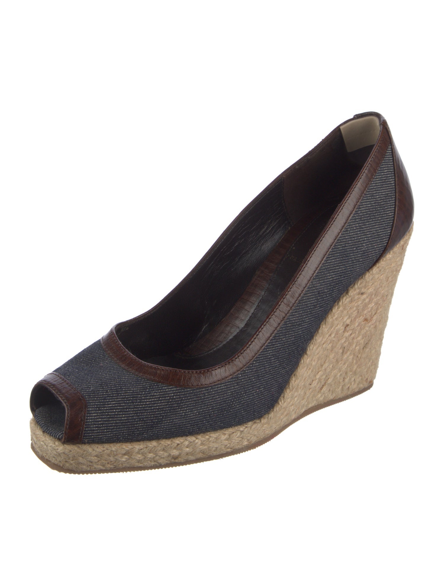 Fendi Denim Espadrilles