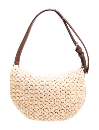 Fendi Raffia Shoulder Bag