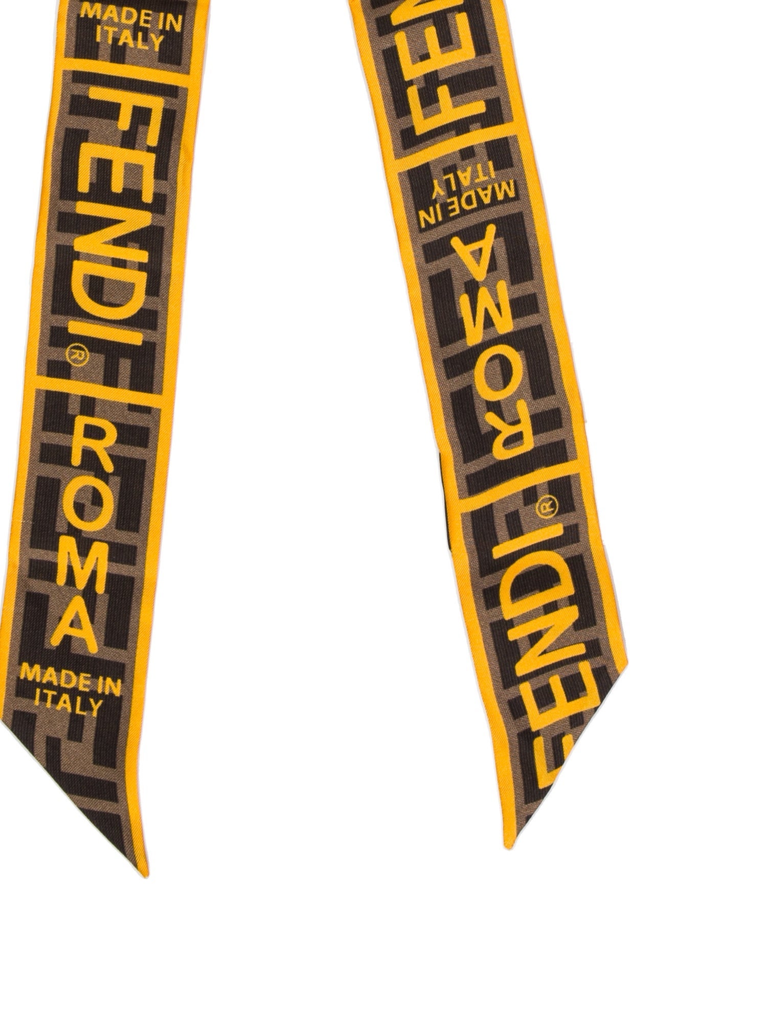 Fendi Silk Printed Scarf