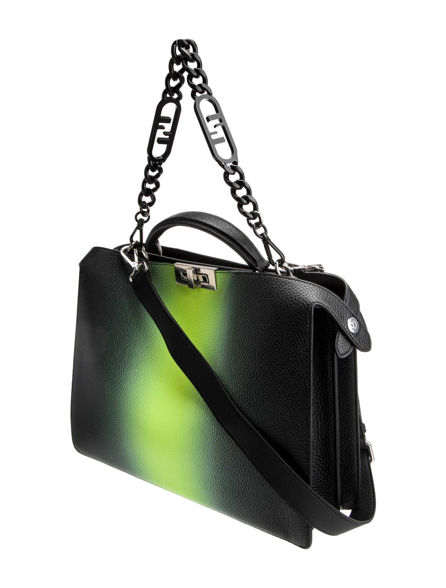 Fendi Leather Peekaboo Medium 2023