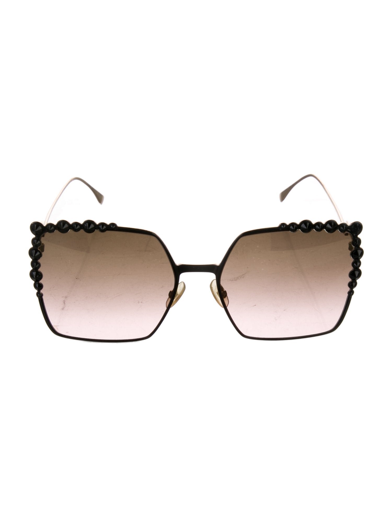 Fendi Square Gradient Sunglasses