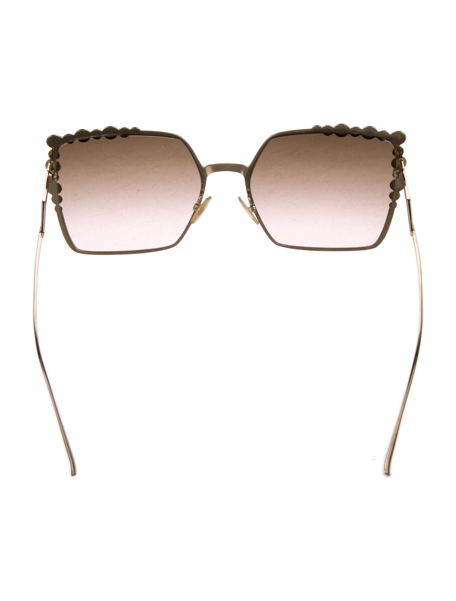 Fendi Square Gradient Sunglasses