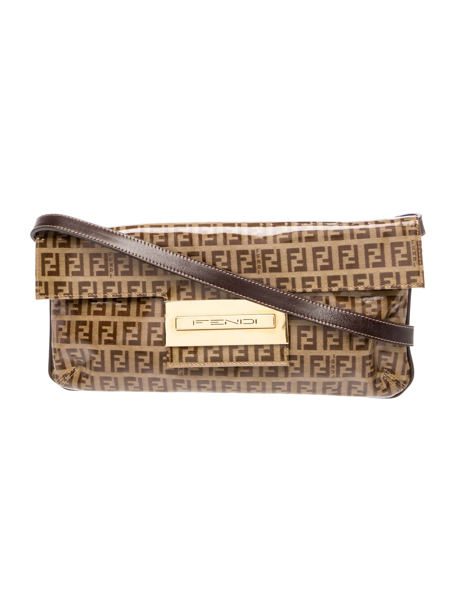 Fendi Zucchino FF Baguette Vintage