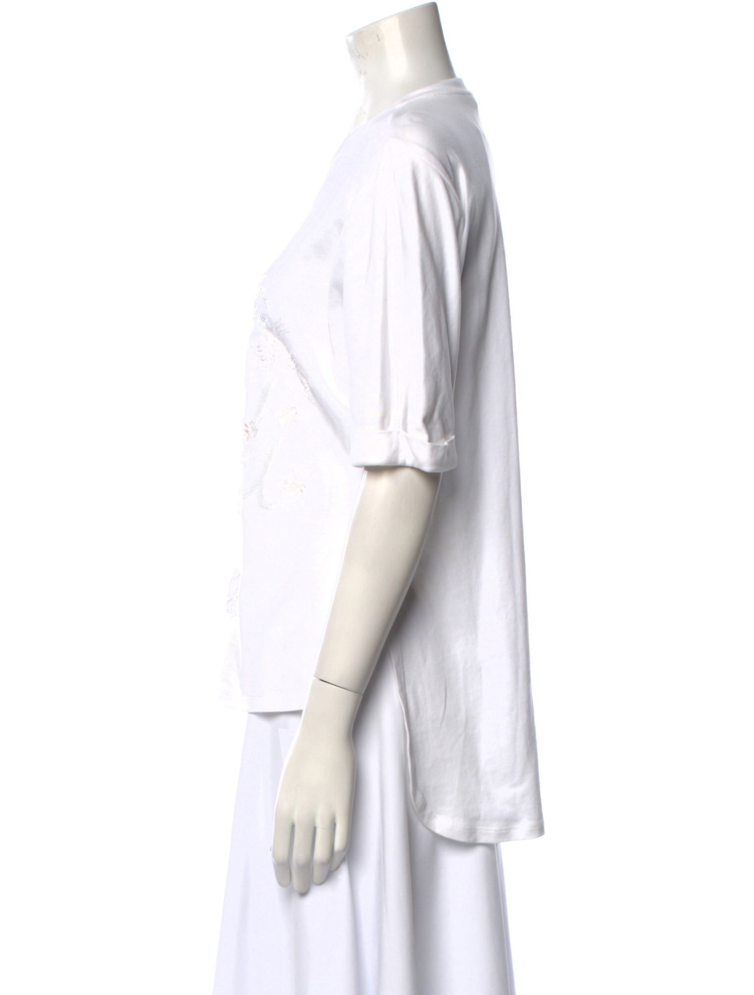 Fendi Crew Neck Short Sleeve T-Shirt