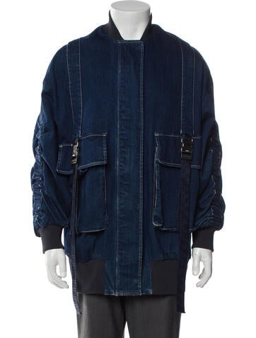 Fendi Outerwear Denim Jacket XL