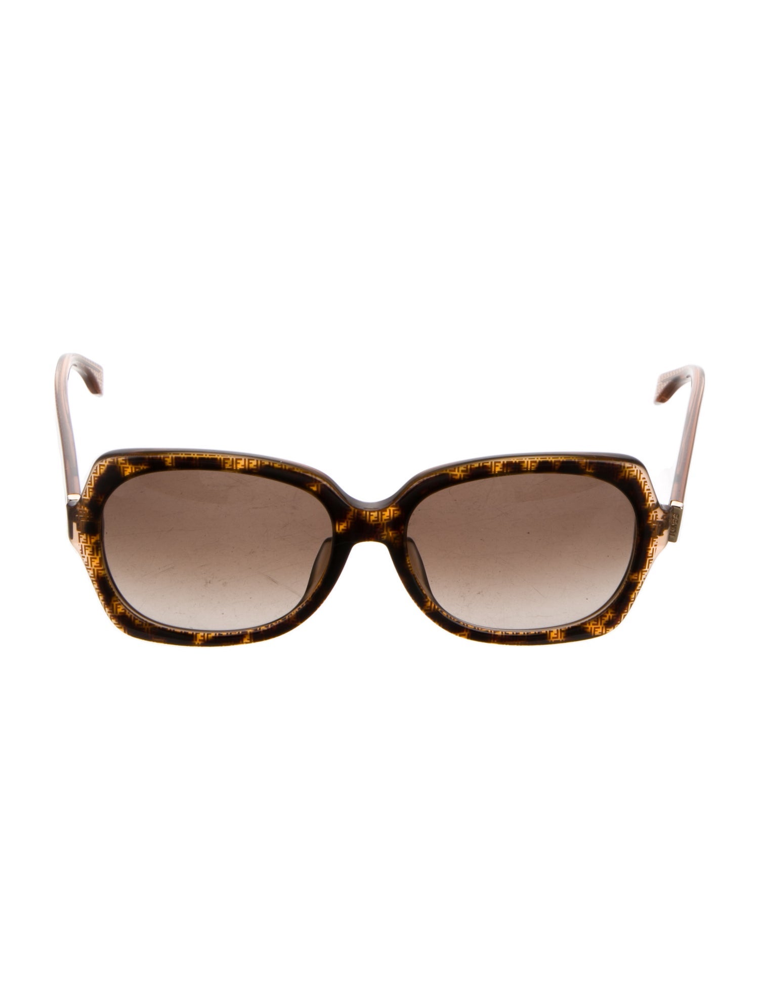 Fendi Oversize Gradient Sunglasses