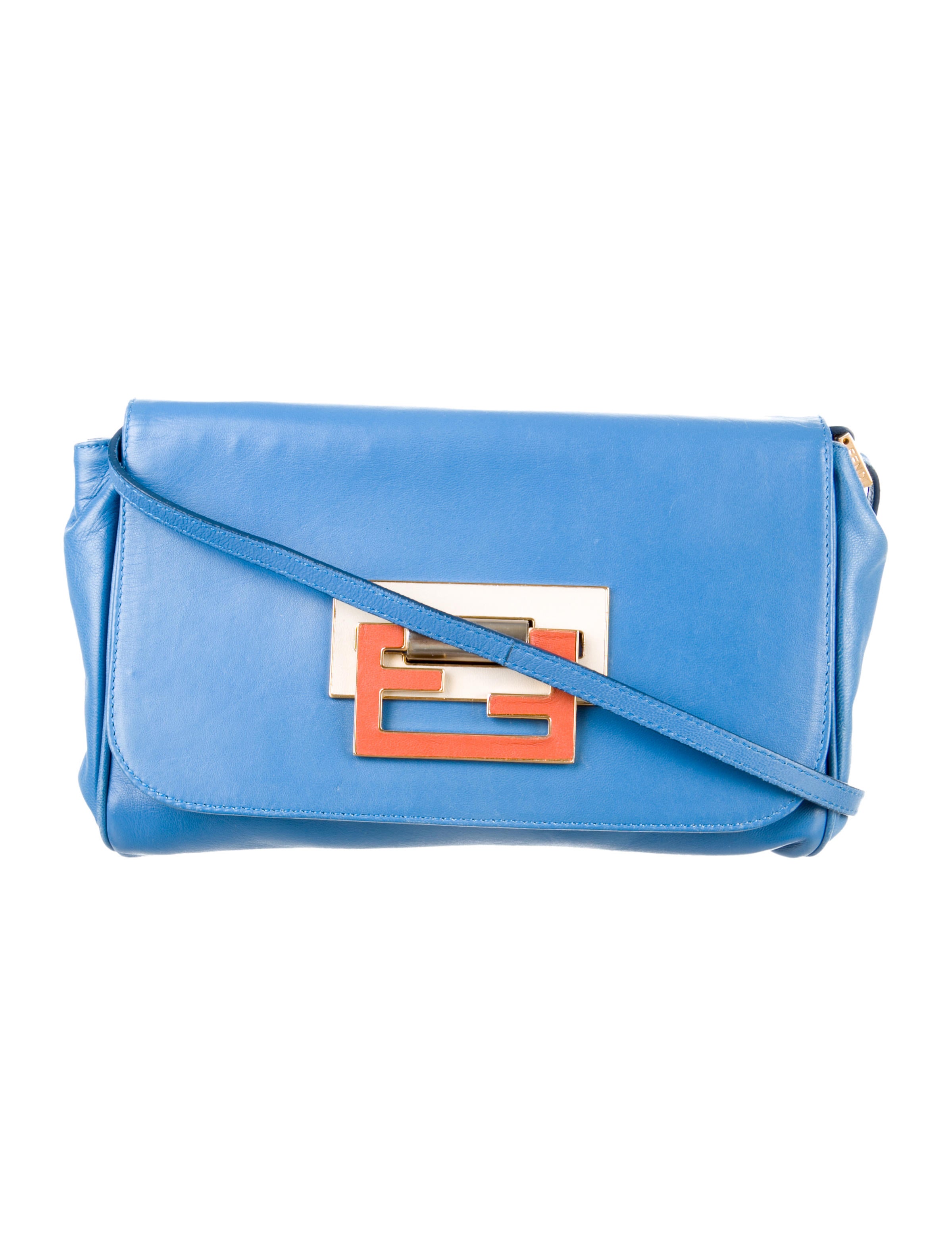 Fendi Leather Crossbody Bag Handbags FEN41325 The RealReal